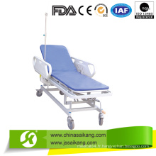 Chariot de civière patient en acier enduit par poudre de Skb038-2 d&#39;urgence